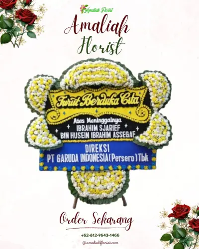 Papan Bunga Duka di Pamuruyan